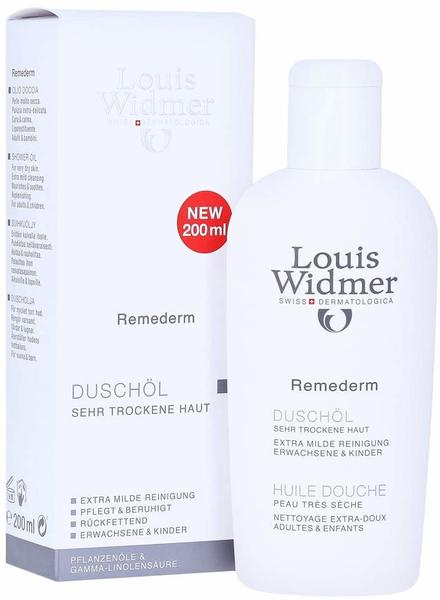 Louis Widmer Remederm Duschöl leicht parfümiert (200ml)