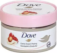 Dove Creme-Dusch-Peeling Granatapfel & Sheabutter 225 ml, Grundpreis: &euro; 25,73 /