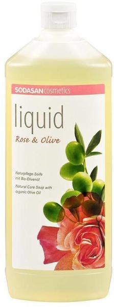 Sodasan Rose-Olive Seife flüssig (1000ml)