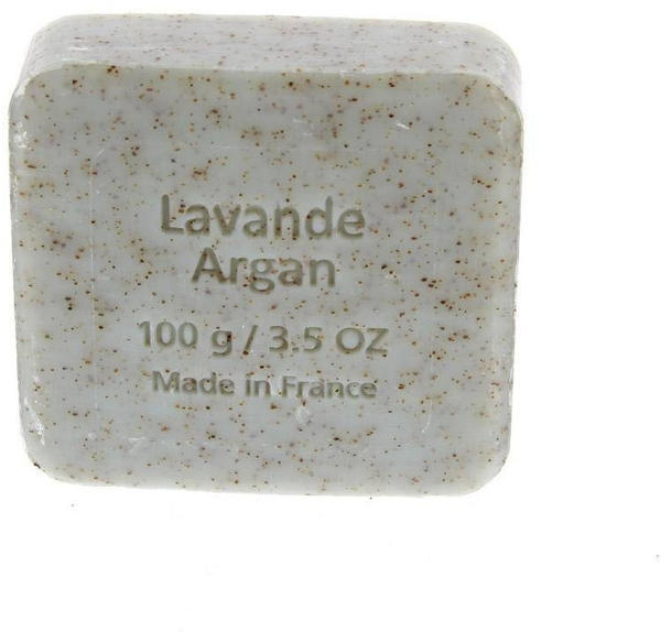 Savon du Midi Peeling-Seife mit Arganöl - Lavendel-Argan (100g)