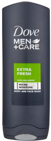 Dove Men+Care Extra Fresh Duschgel für Körper und Gesicht (400ml)