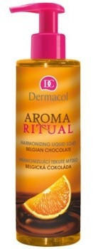 Dermacol Aroma Ritual harmonisierende Flüssigseife mit Pumpe Belgian Chocolate (250ml)