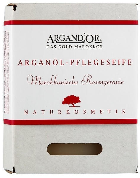 Argand'Or Arganöl-Pflegeseife Marokkanische Rosengeranie (100 g)