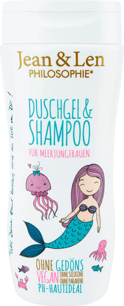 Jean & Len Duschgel & Shampoo für Meerjungfrauen (230ml)