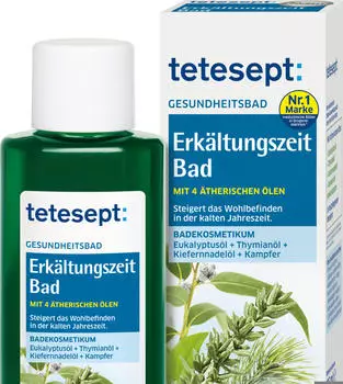 Tetesept Erk&auml;ltungszeit Bad (125ml)