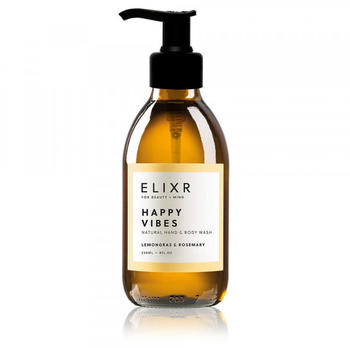 Elixr Happy Vibes Natural Hand & Body Wash (230ml)