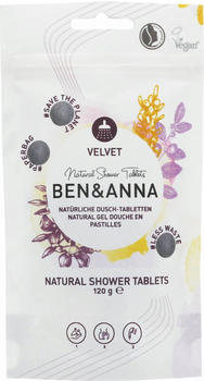 Ben & Anna Velvet Natürliche Dusch-Tabletten (120 g)