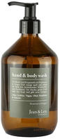 Jean & Len Hand & Body Wash Rosemary und Ginger, reinigt und pflegt die Haut 500 ml