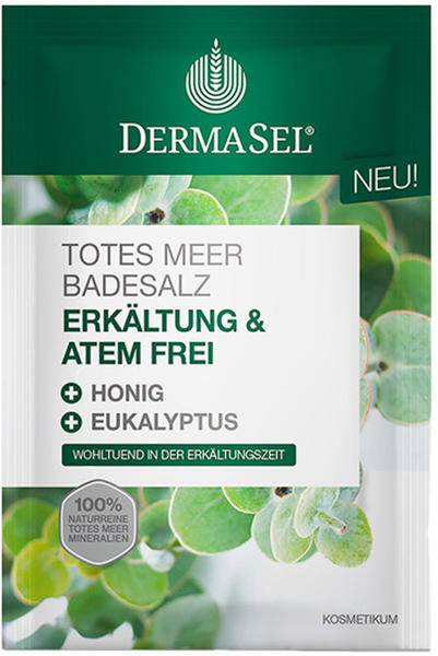 DermaSel Badesalz Erkältung & Atemfrei (80g)