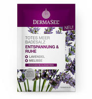 PZN-DE 17514826, Dermasel Totes Meer Badesalz Entspannung & Ruhe Salz Inhalt: 80 g,