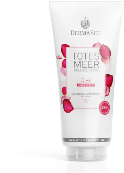 DermaSel Totes Meer Pflegedusche Rose (200ml)