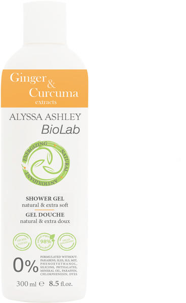 Alyssa Ashley BioLab Ginger & Curcuma Showergel (300ml)