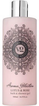 Vivian Gray Aroma Selection Lotus & Rose Dusch- und Badgel (500ml)