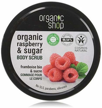 Organic Shop Body Scrub Raspberry & Sugar (250ml)