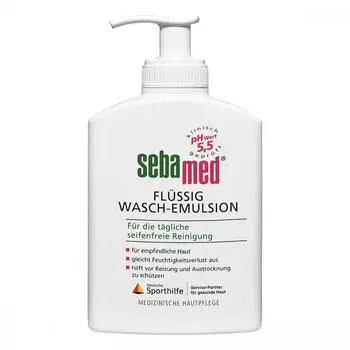 Sebamed Flüssig Waschemulsion mit Spender (200ml) Sebamed Flüssig Waschemulsion mit Spender (200ml)