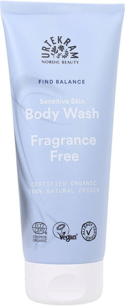 Urtekram Sensitive Skin Body Wash Fragrance Free (200ml)