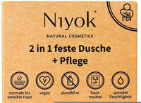 Niyok 2 in 1 feste Dusche + Pflege - Green touch Bio 80 g
