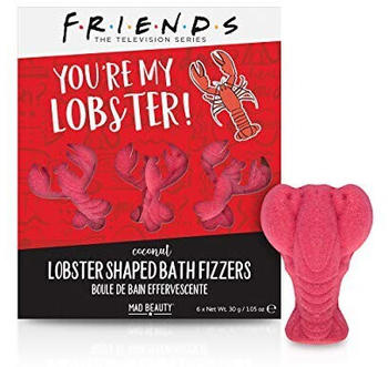Mad Beauty Lobster effervescent bath ball - Friends