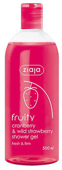 Ziaja Fruity Cranberry & Wild Strawberry feuchtigkeitsspendendes Duschgel (500ml)