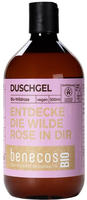 benecos ENTDECKE DIE WILDE ROSE IN DIR Duschgel Bio-Wildrose 500 ml