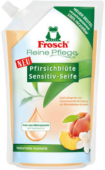 Frosch Pfirsichblüte Sensitiv-Seife Nachfüllbeutel (500ml)