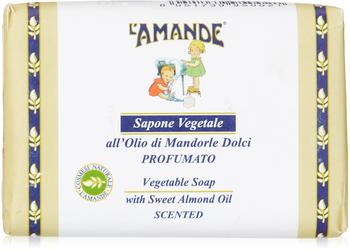 L'Amande Sweet Almond Oil Vegetable Soap 200g