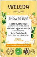 PZN-DE 17607580, Weleda feste Duschpflege Ginger + Petitgrain Seife 75 g, Grundpreis: