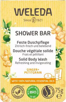 Weleda Gingembre + Petitgrain Duschseife (75g) Weleda Gingembre + Petitgrain Duschseife (75g)