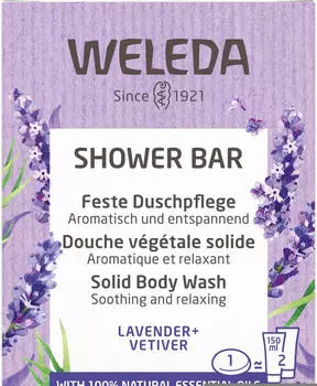 Weleda Lavender + Vetiver Duschseife (75g) Weleda Lavender + Vetiver Duschseife (75g)