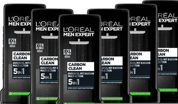 L'Oréal Men Expert Carbo Clean Karbon Showergel (6 x 400ml)