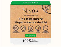 Niyok 3 In 1 Feste Dusche K&Ouml;rp+haar+gesi Early Spr 80 g