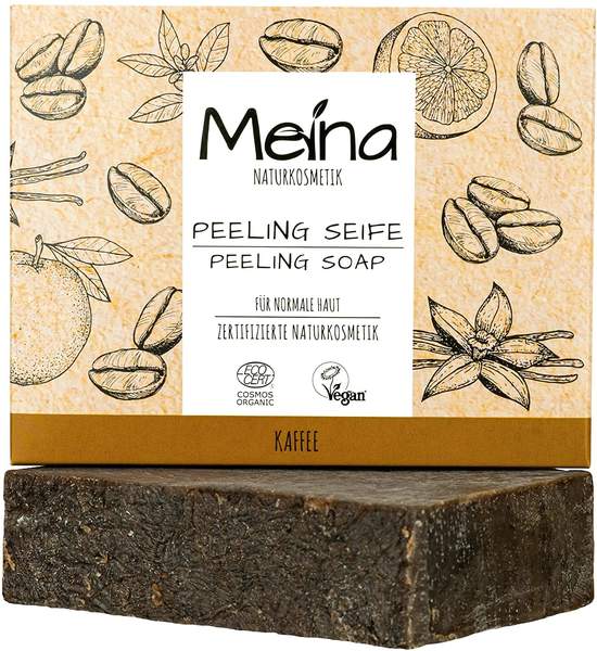 Meina Peeling Seife mit Kaffee