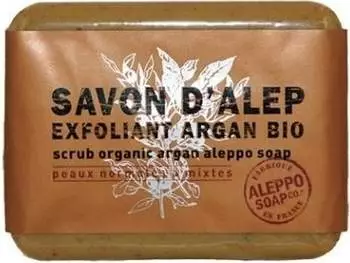 Aleppo Soap Savon D&acute;Alep Exfoliant Argan Bio