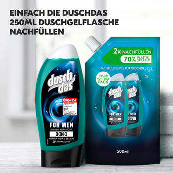 duschdas Duschgel for men Nachfüllpack (500 ml)