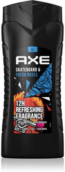 Axe Skateboard & Fresh Roses erfrischendes Duschgel für Herren (400 ml)