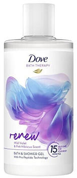 Dove Renew Wild Violet & Pink Hibiscus Scent Bath & Shower Gel (400ml)