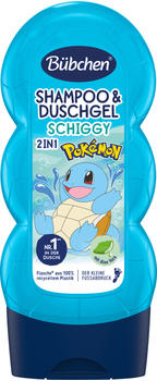 Bübchen Shampoo & Duschgel 2in1 Schiggy Pokémon Bübchen (230 ml)