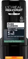 L'Or&eacute;al Paris men expert Duschgel & Shampoo Pure Carbon mit Karbon 5in1 250 ml,
