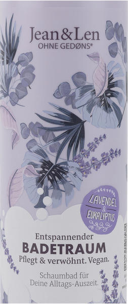 Jean & Len Entspannender Badetraum Lavendel & Eukalyptus (400 ml)