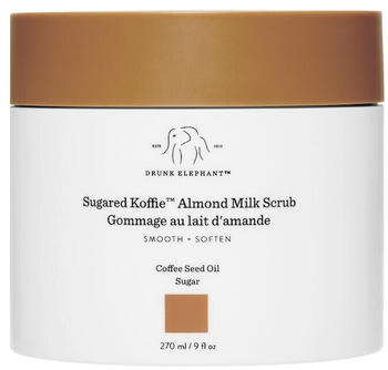 Drunk Elephant Sugared Koffie Almond Milk Scrub (270 ml)