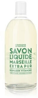 La Compagnie de Provence Savon Liquide de Marseille Revitalizing Rosemary Refill (1000ml)