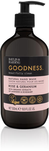 Baylis & Harding Goodness Rose & Geranium Hand Wash (500ml)
