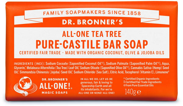 Dr. Bronner's Soap Tea Tree (140g)
