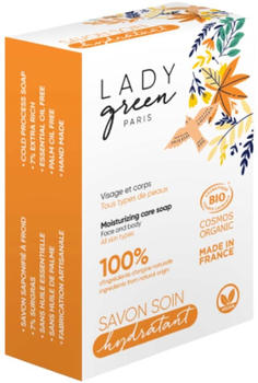 Lady Green Feuchtigkeitsspendende Seife Gesicht & Körper (100g)