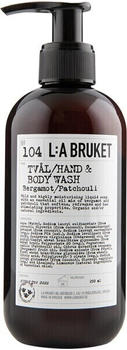 L:A Bruket No. 104 Hand & Body Wash Bergamot/Patchouli (240ml)