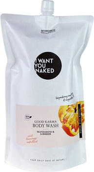 I Want You Naked Good Karma Body Wash Mandarine & Lorbeer Refill (1000ml)