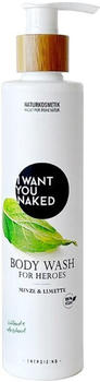 I Want You Naked For Heroes Body Wash Limette & Minze (250ml)