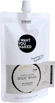 I Want You Naked Coco Glow Body Wash Bio-Kokosöl & Tangerine Refill (250ml)