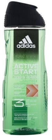 Adidas Active Start Shower Gel 3-In-1 Duschgel für Männer (400ml)