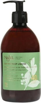Najel Flüssige Aleppo-Seife (40% Lorbeeröl (500ml)